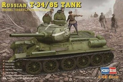 HobbyBoss 1/48 Russian T-34/85 Model 1944 Flattened Turret 84807