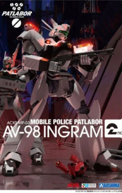 Aoshima 1/43 Patlabor AV-98 Ingram 2nd ACKS MP-03