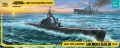 Zvezda 1/144 Russian Shchuka (SHCH) WWII Submarine 9041