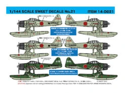 Sweet 1/144 Japanese A6M2-N Type 2 Floatplane Fighter Kisuka Island No.21