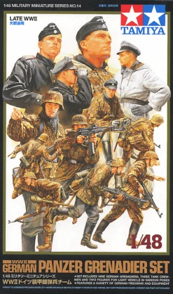 Tamiya 1/48 German Panzer Grenadier Infantry Set 32514