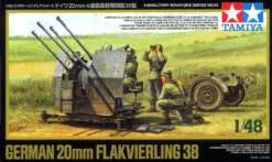 Tamiya 1/48 German 20mm Flakveirling 38 32554