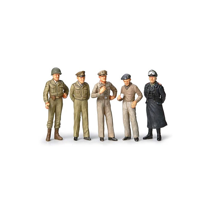 Tamiya 1/48 WWII Famous General Set (10 Figures) 32557 - Image 2