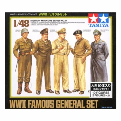 Tamiya 1/48 WWII Famous General Set (10 Figures) 32557