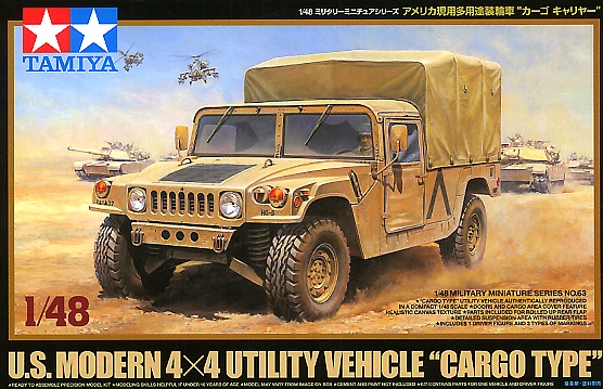 Tamiya 1/48 US Modern 4x4 Utility Vehicle "Cargo Type" 32563
